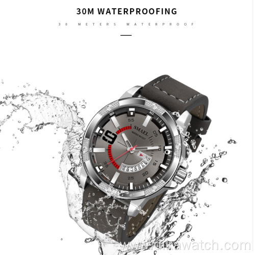 SMAEL Watches Men Luxury Quartz Watch Fashion Military